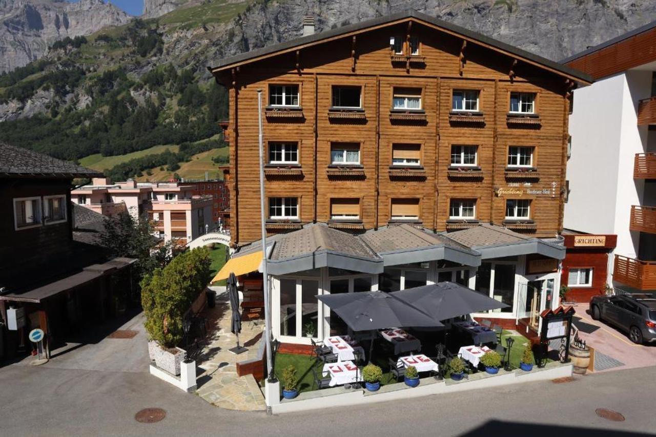 Touristen-Chalet Leukerbad Buitenkant foto