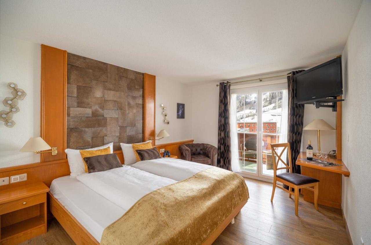 Touristen-Chalet Leukerbad Buitenkant foto