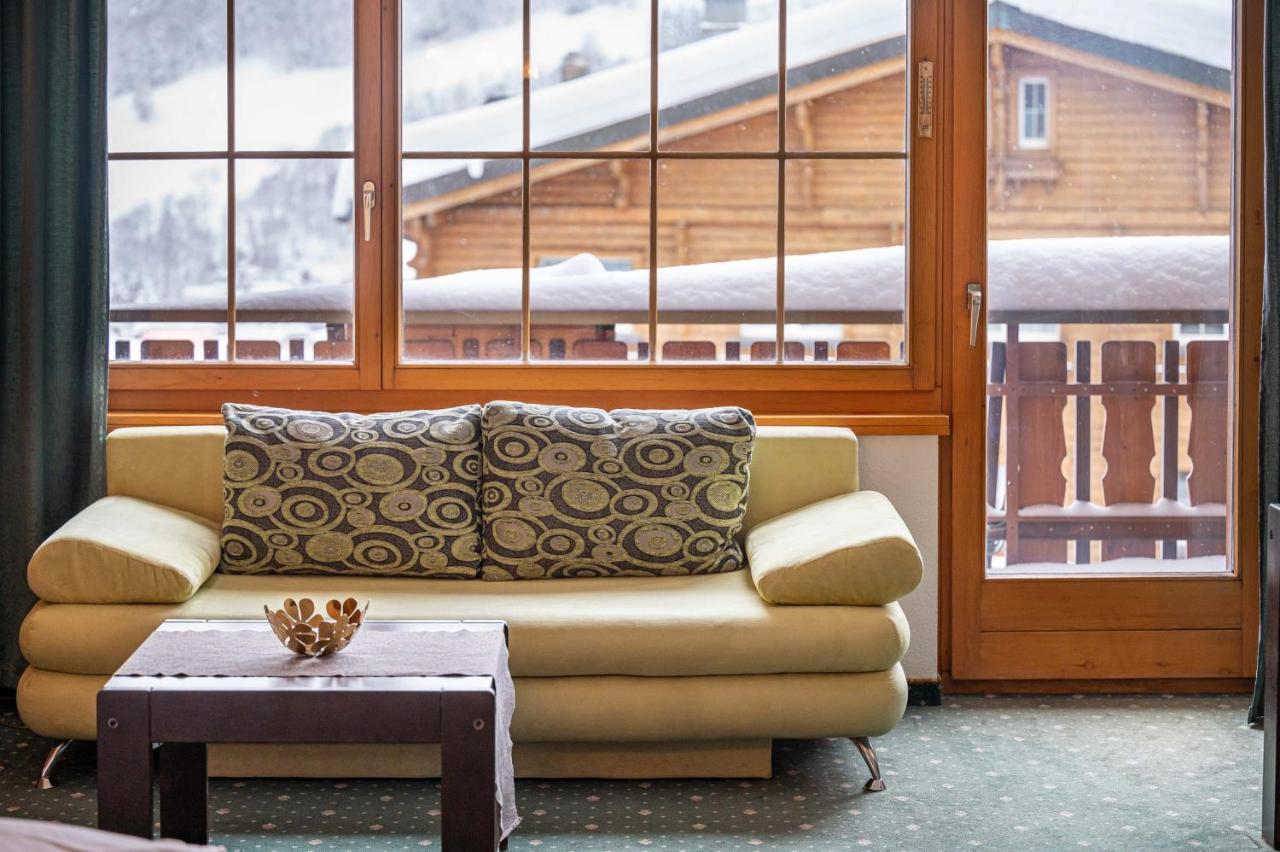 Touristen-Chalet Leukerbad Buitenkant foto